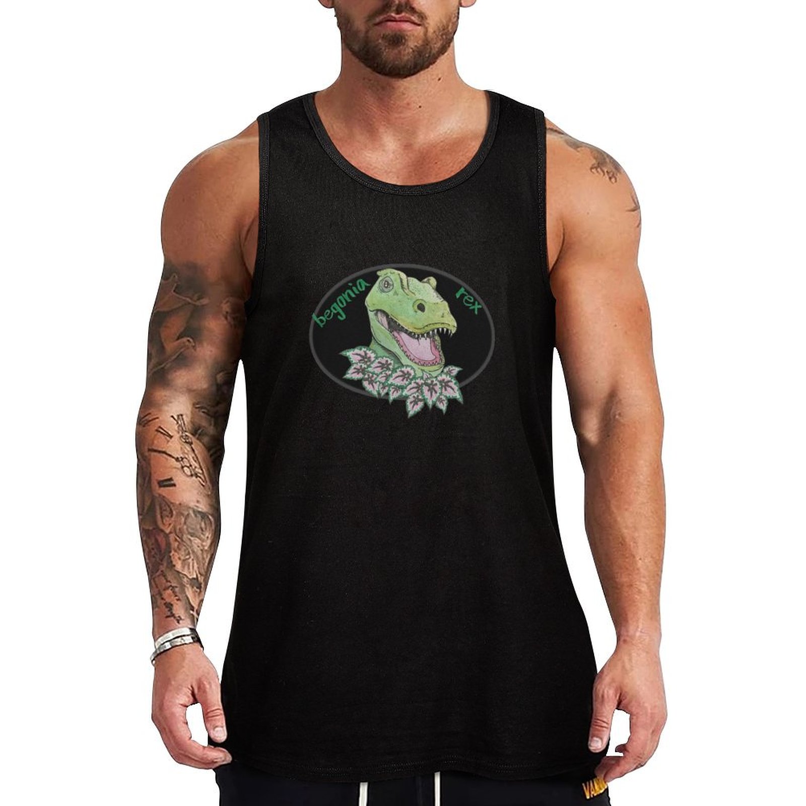 Camiseta sin mangas T rex bego - Begonia Rex reseña y precio
